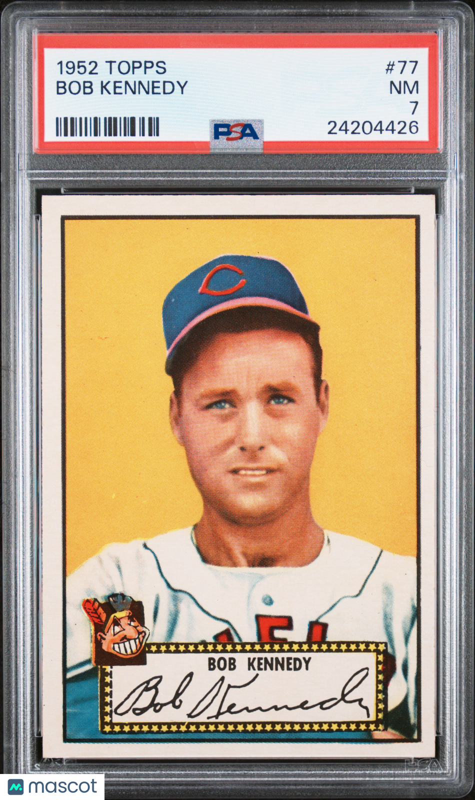 1952 Topps Bob Kennedy #77 PSA 7