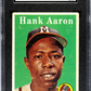 1958 Topps Hank Aaron #30 SGC 4
