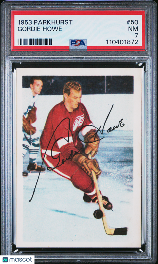 1953 Parkhurst Gordie Howe #50 PSA 7