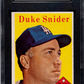 1958 Topps Duke Snider #88 SGC 5