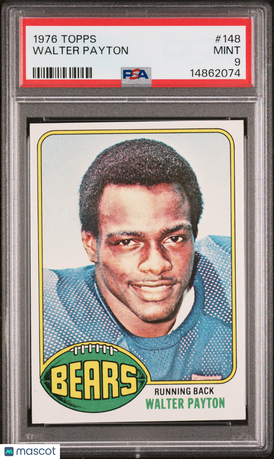 1976 Topps Walter Payton #148 PSA 9