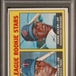1967 Topps A. L. Rookies #569 R. Carew H. Allen PSA 6