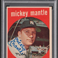 1959 Topps Mickey Mantle #10 PSA 5 Auto 10
