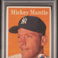 1958 Topps Mickey Mantle #150 PSA 4