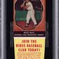 1958 Hires Root Beer Willie Mays #25 With Tab PSA 5