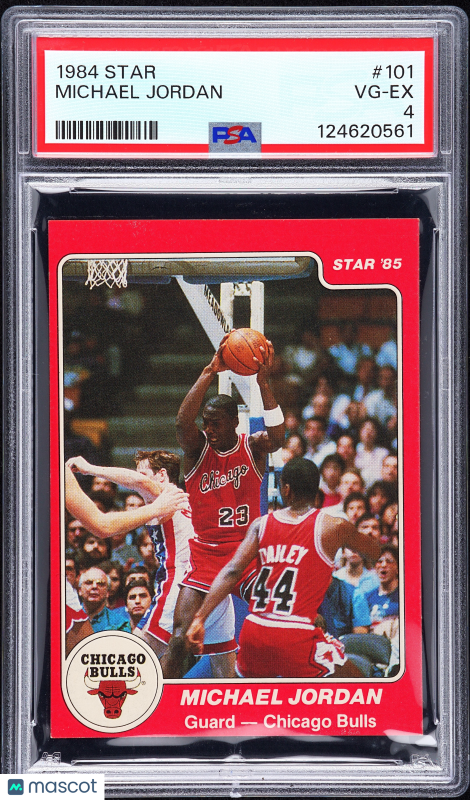 1984 Star Michael Jordan #101 PSA 4