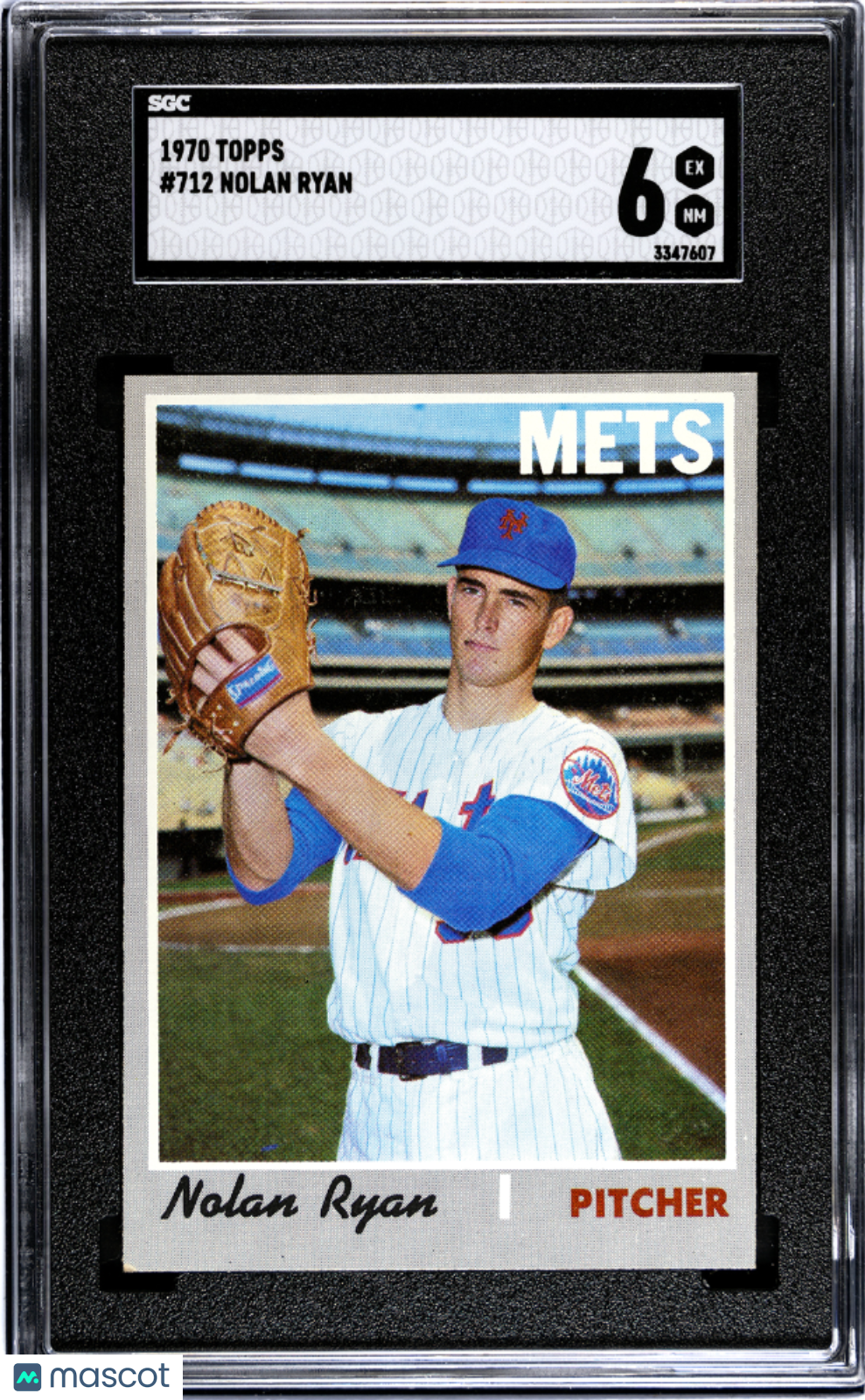 1970 Topps Nolan Ryan #712 SGC 6