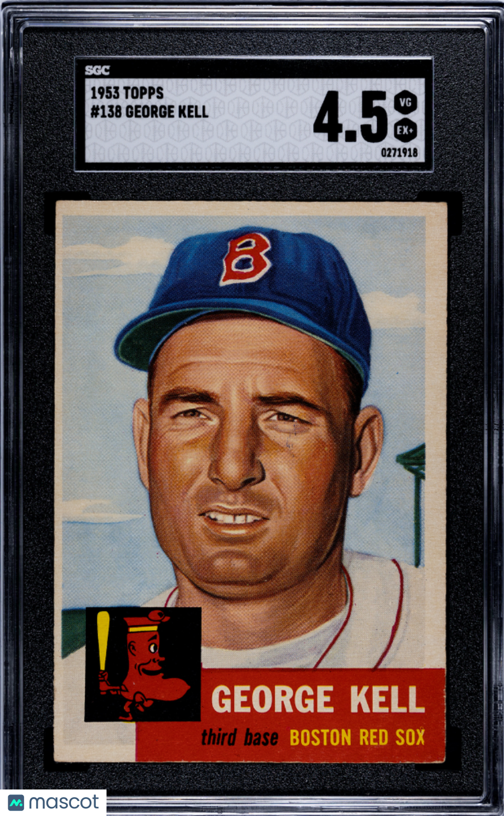 1953 Topps George Kell #138 SGC 4.5