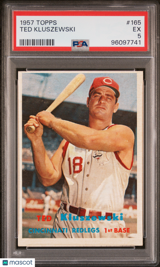 1957 Topps Ted Kluszewski #165 PSA 5