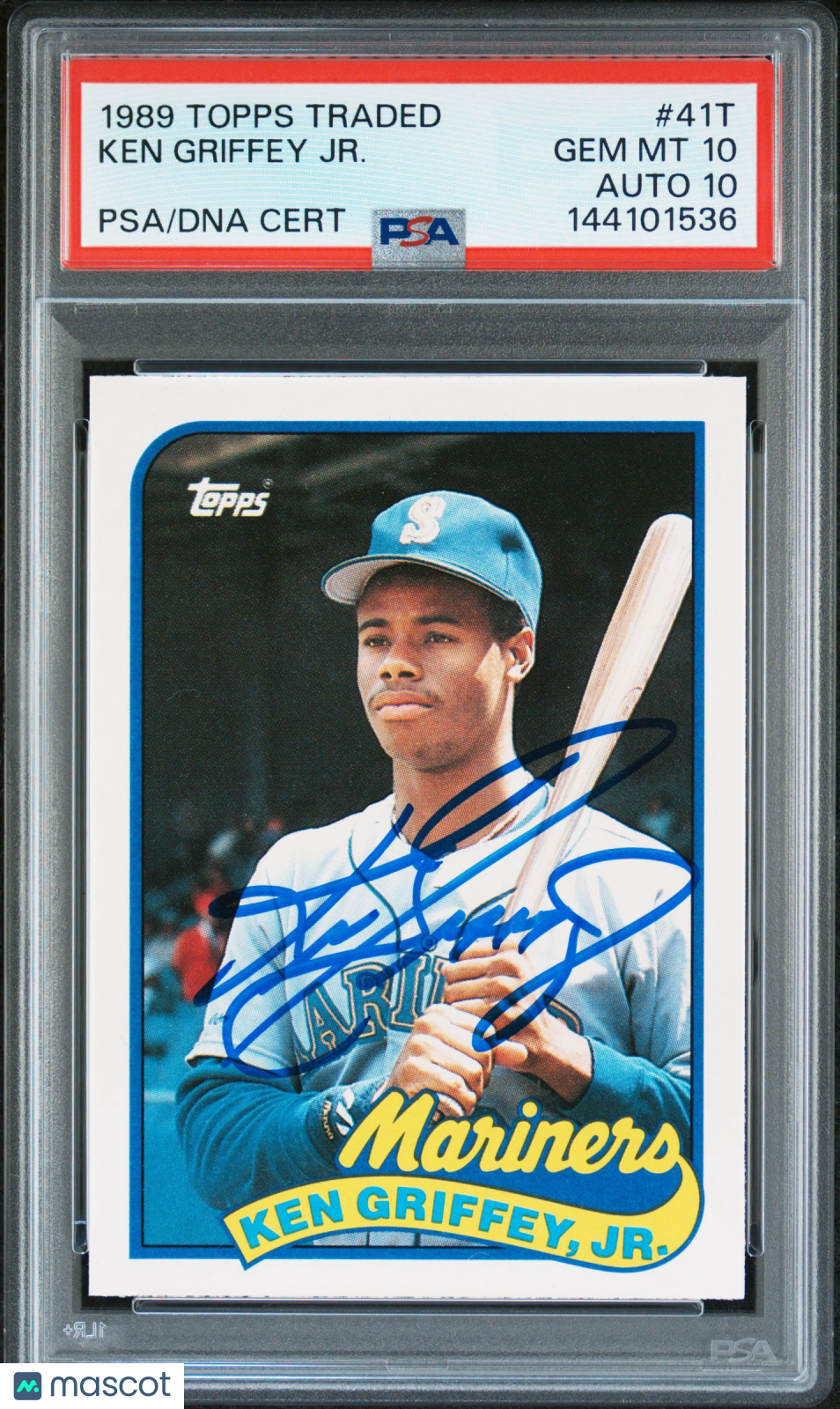 1989 Topps Traded Ken Griffey JR. #41T PSA 10