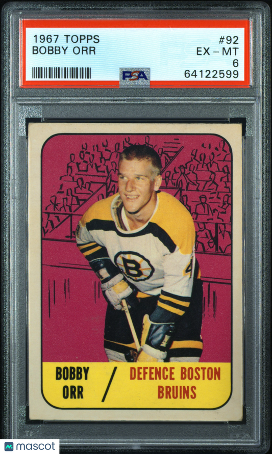 1967 Topps Bobby Orr #92 PSA 6