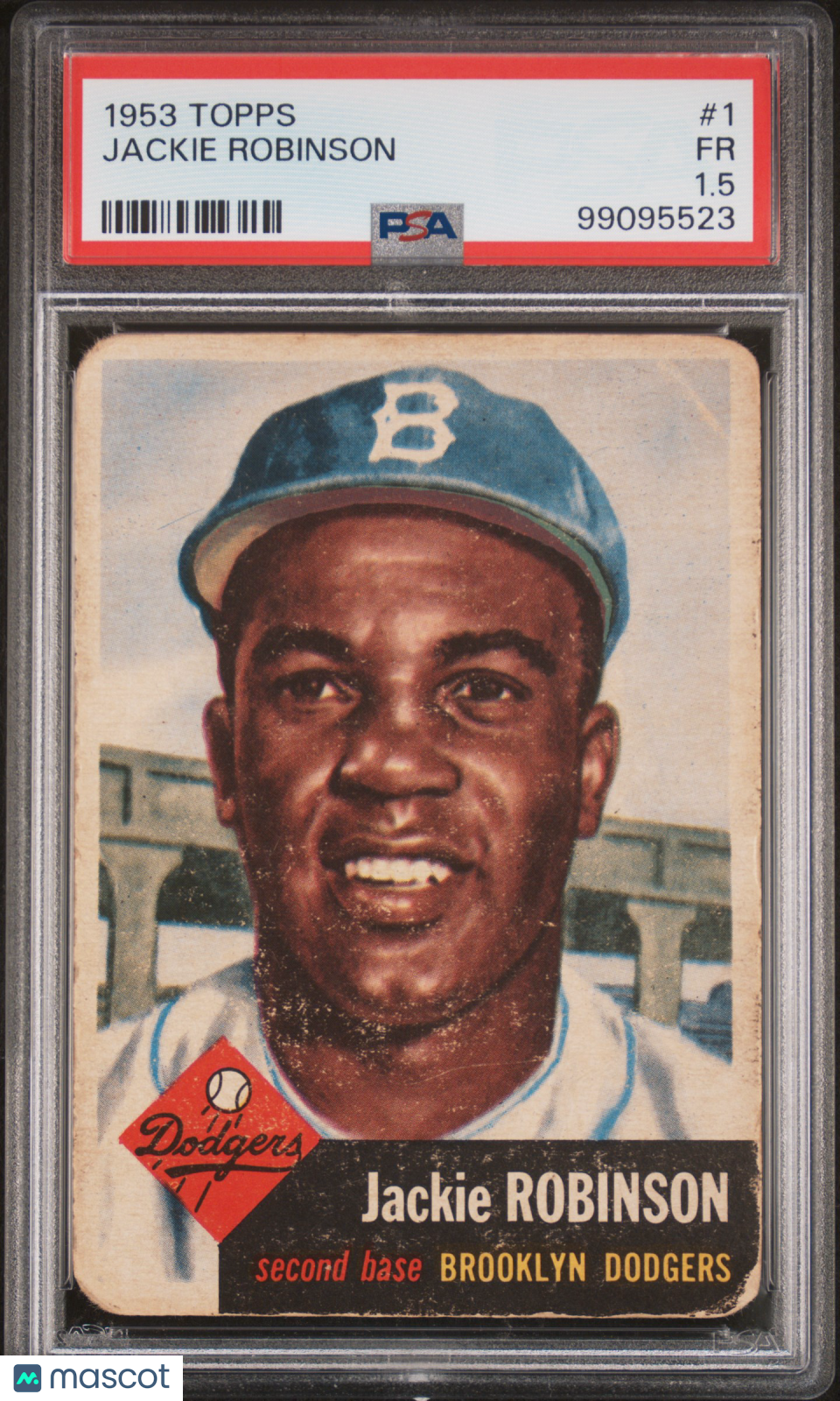 1953 Topps Jackie Robinson #1 PSA 1.5