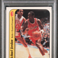 1986 Fleer Sticker Michael Jordan #8 PSA 8