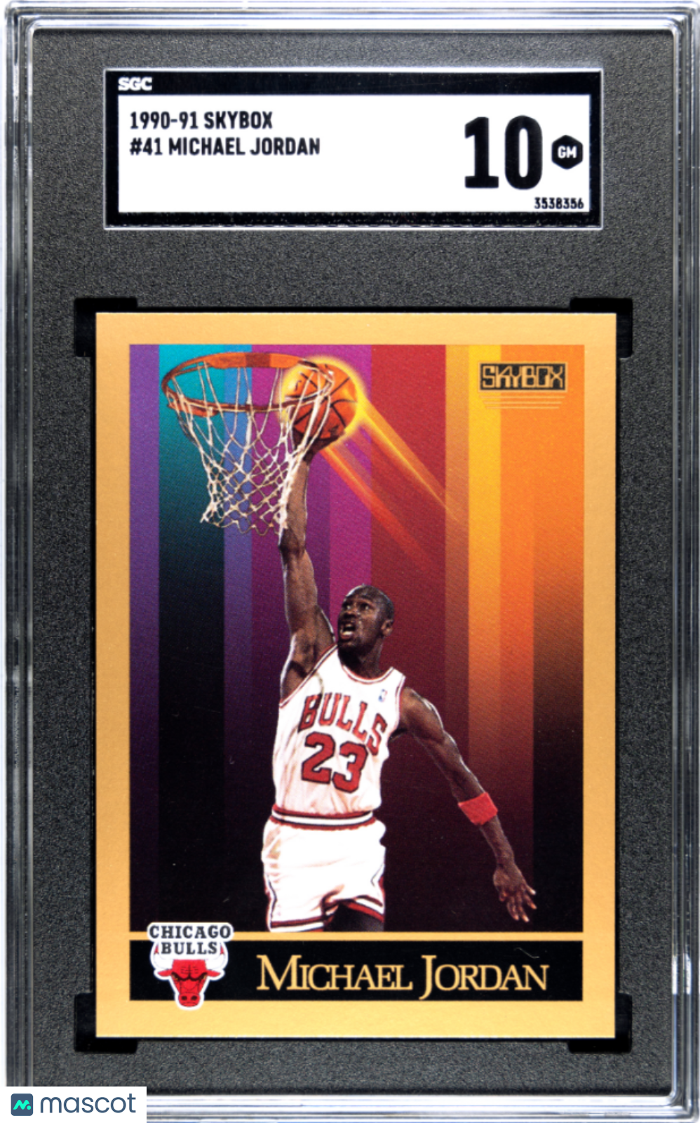 1990 Skybox Michael Jordan #41 SGC 10