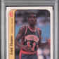 1986 Fleer Sticker Isiah Thomas #10 PSA 9