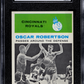 1961 Fleer Oscar Robertson #61 Passes Around The Defense SGC 5