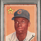 1962 Topps Lou Brock #387 Star Rookie PSA 4 Auto 9