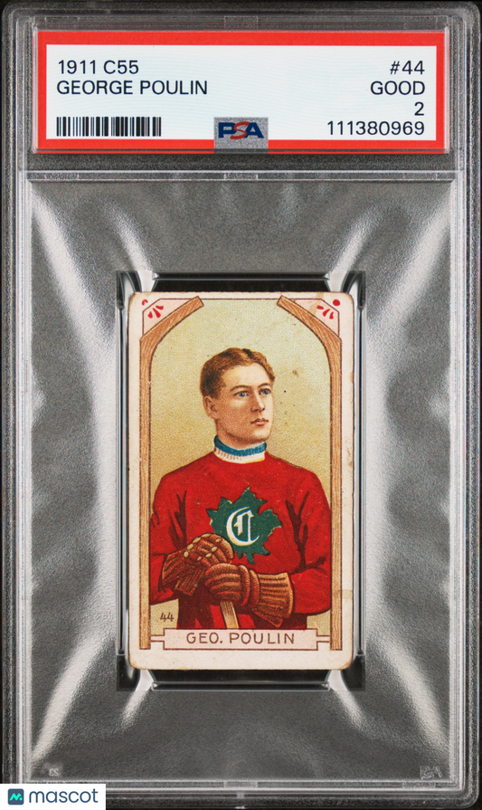 1911 C55 George Poulin #44 PSA 2
