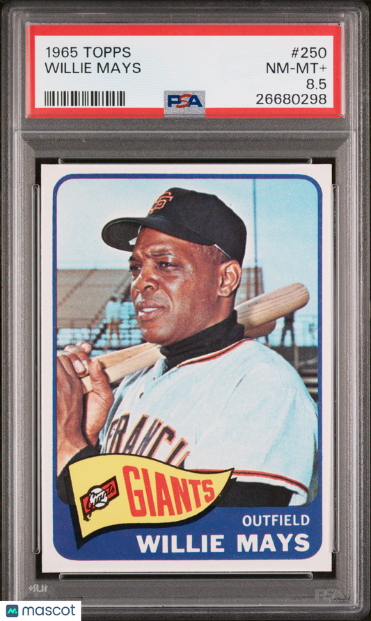 1965 Topps Willie Mays #250 PSA 8.5
