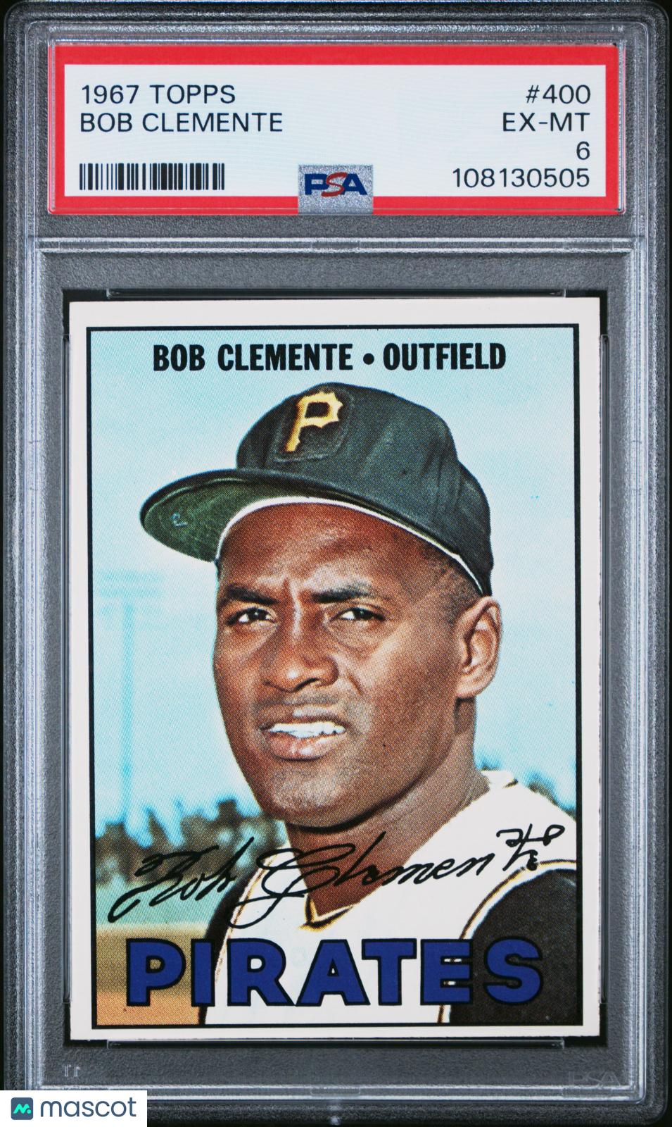 1967 Topps Bob Clemente #400 PSA 6