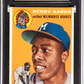 1954 Topps Henry Aaron #128 SGC 8