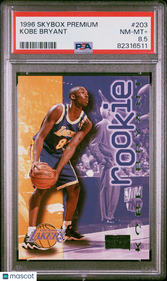 1996 Skybox Premium Kobe Bryant #203 PSA 8.5