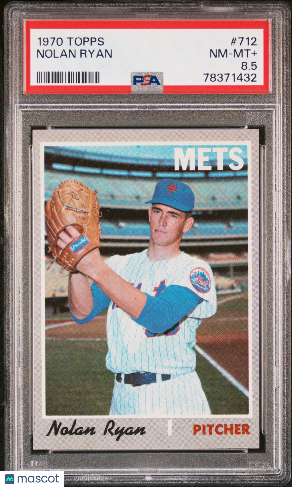 1970 Topps Nolan Ryan #712 PSA 8.5