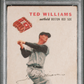 1954 Wilson Franks Ted Williams PSA 2 MC