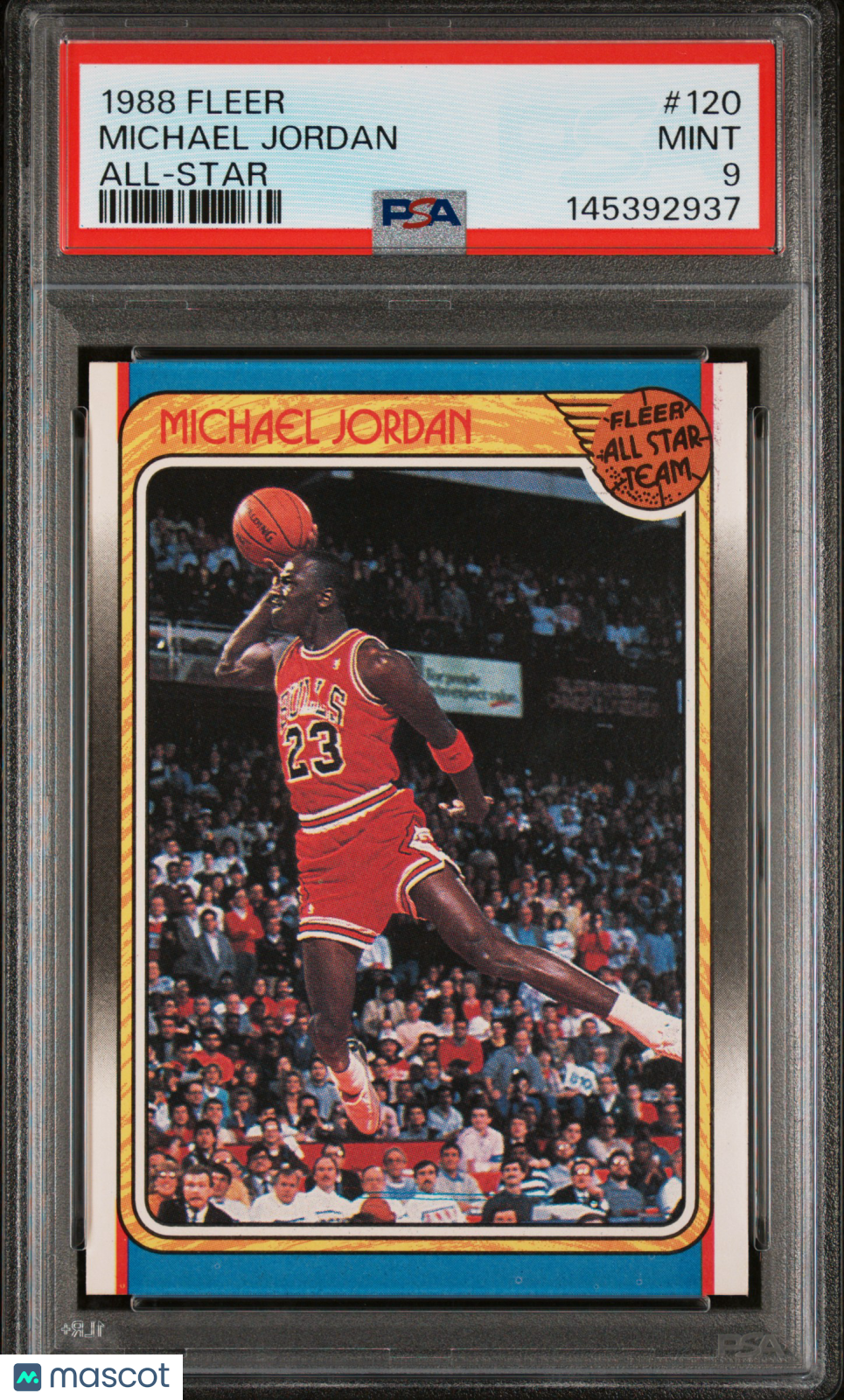 1988 Fleer Michael Jordan #120 All Star PSA 9