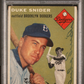 1954 Topps Duke Snider #32 PSA 3 Auto A