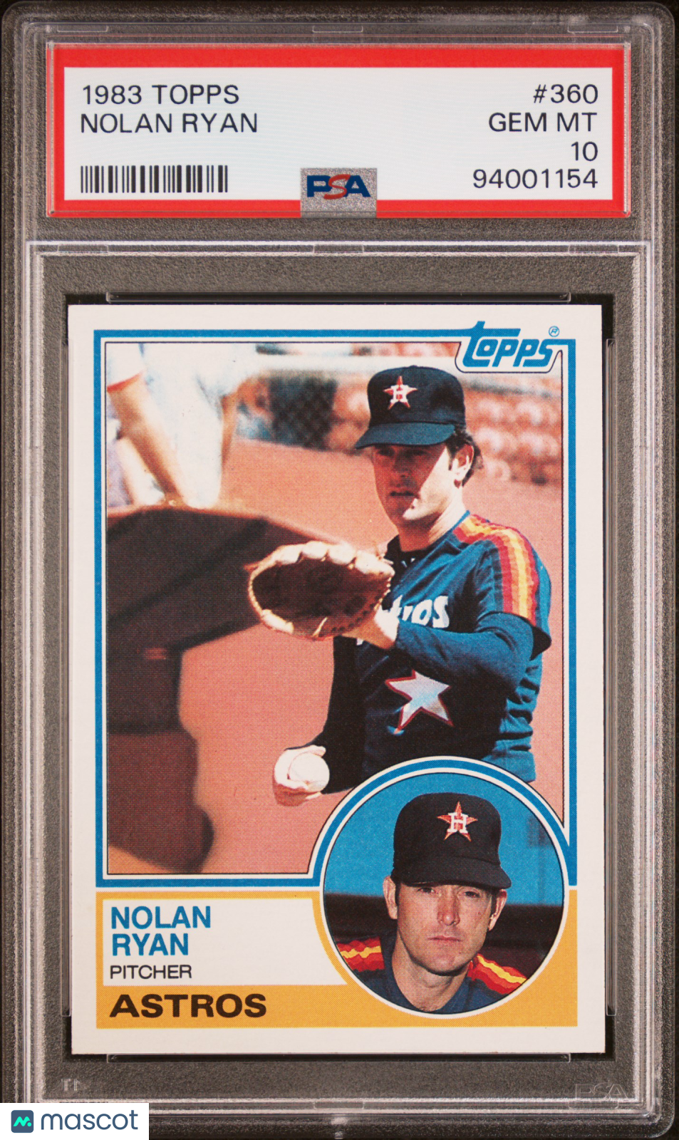 1983 Topps Nolan Ryan #360 PSA 10