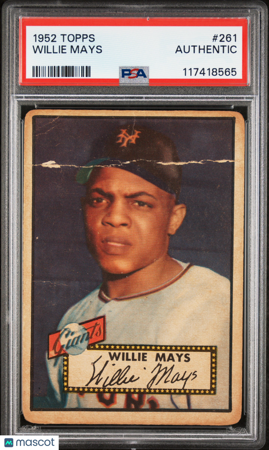 1952 Topps Willie Mays #261 PSA A