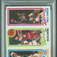 1980 Topps Scoring Leader Bird,Erving,Johnson PSA 9