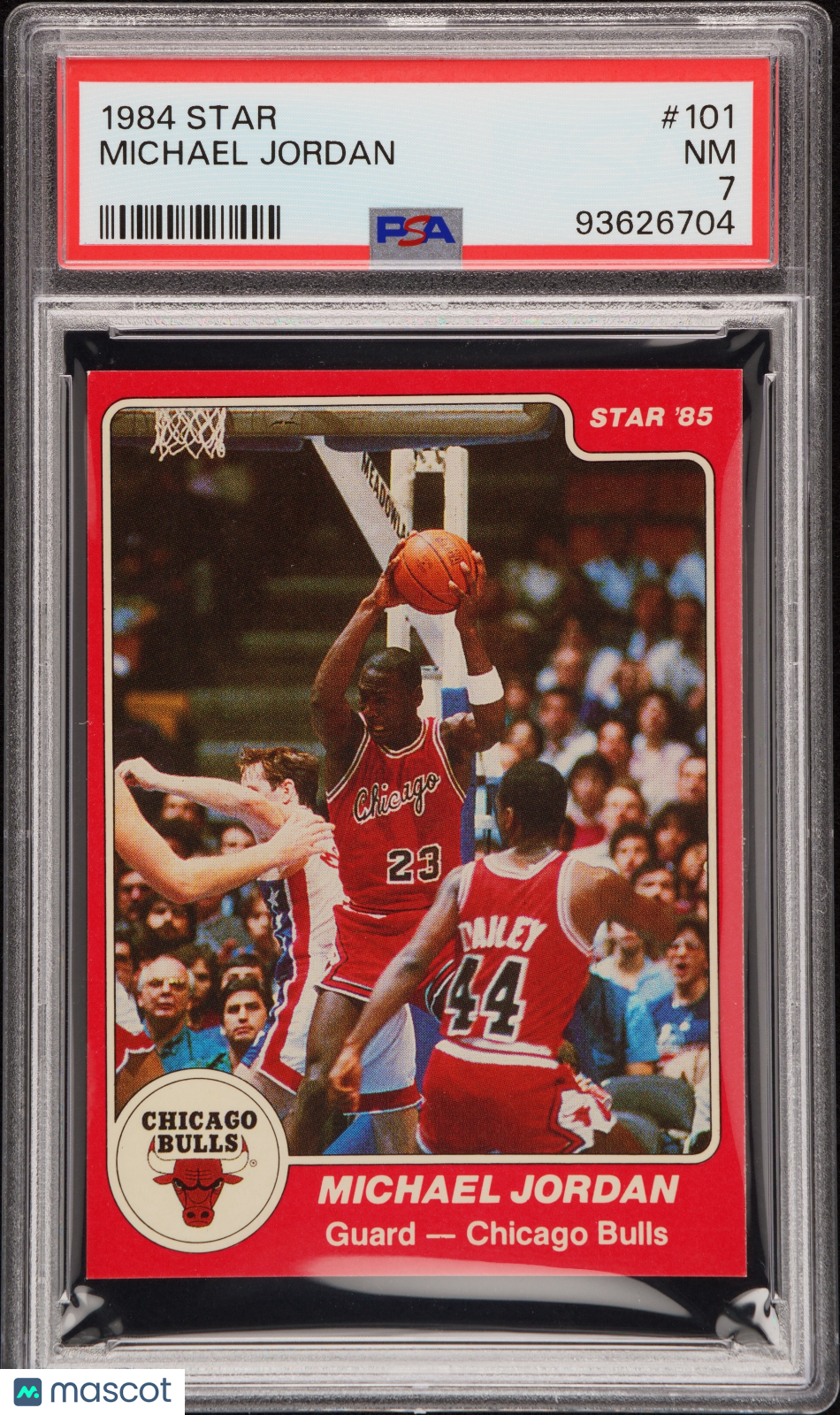 1984 Star Michael Jordan #101 PSA 7