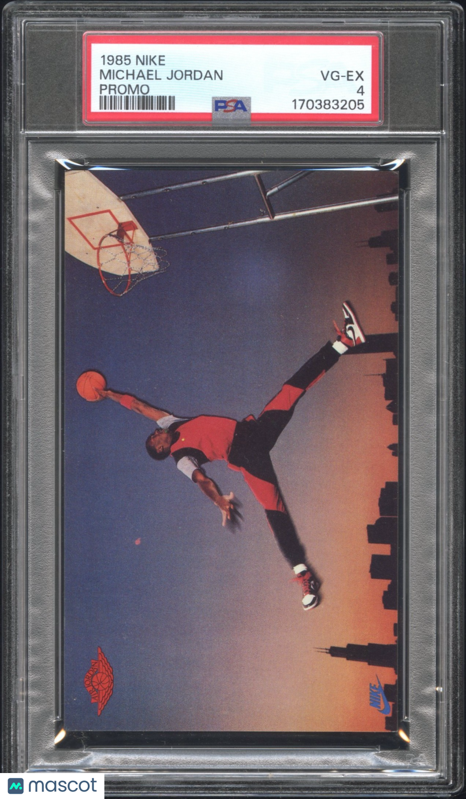 1985 Nike Michael Jordan Promo PSA 4