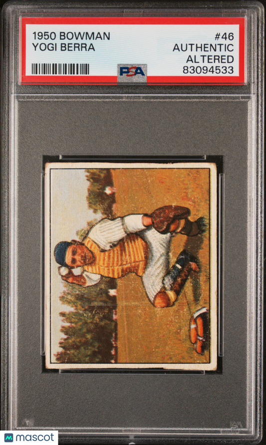 1950 Bowman Yogi Berra #46 PSA A