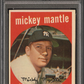 1959 Topps Mickey Mantle #10 PSA 5