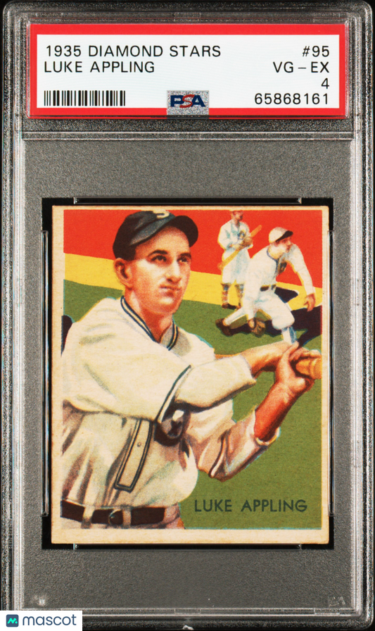 1935 Diamond Stars Luke Appling #95 PSA 4