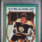 1973 Topps Bobby Orr #150 All Star PSA 7
