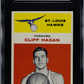 1961 Fleer Cliff Hagan #18 SGC 8
