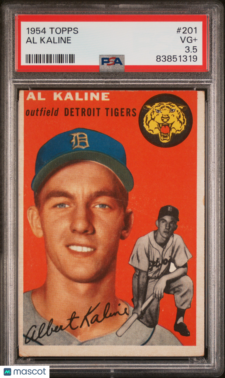 1954 Topps Al Kaline #201 PSA 3.5