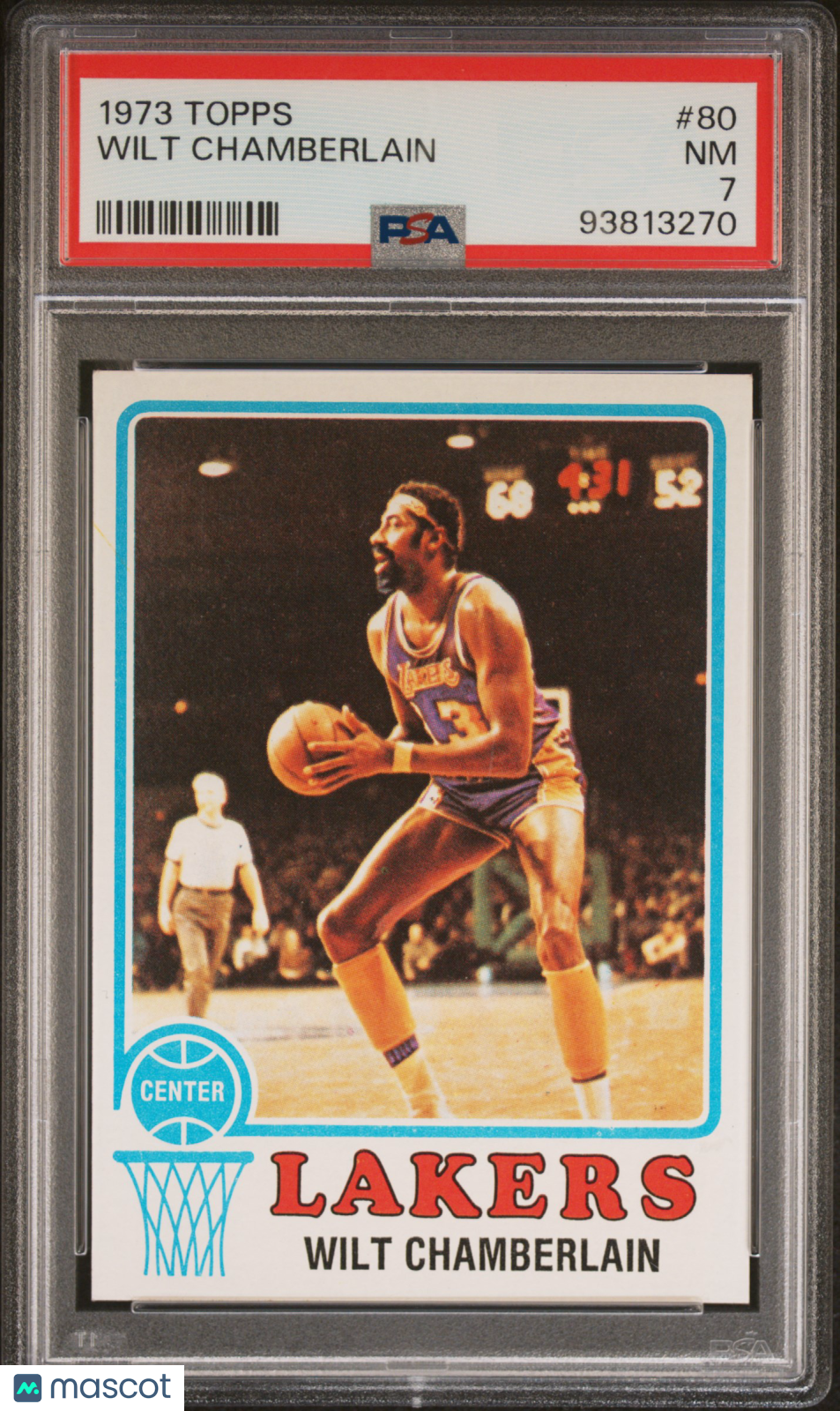 1973 Topps Wilt Chamberlain #80 PSA 7