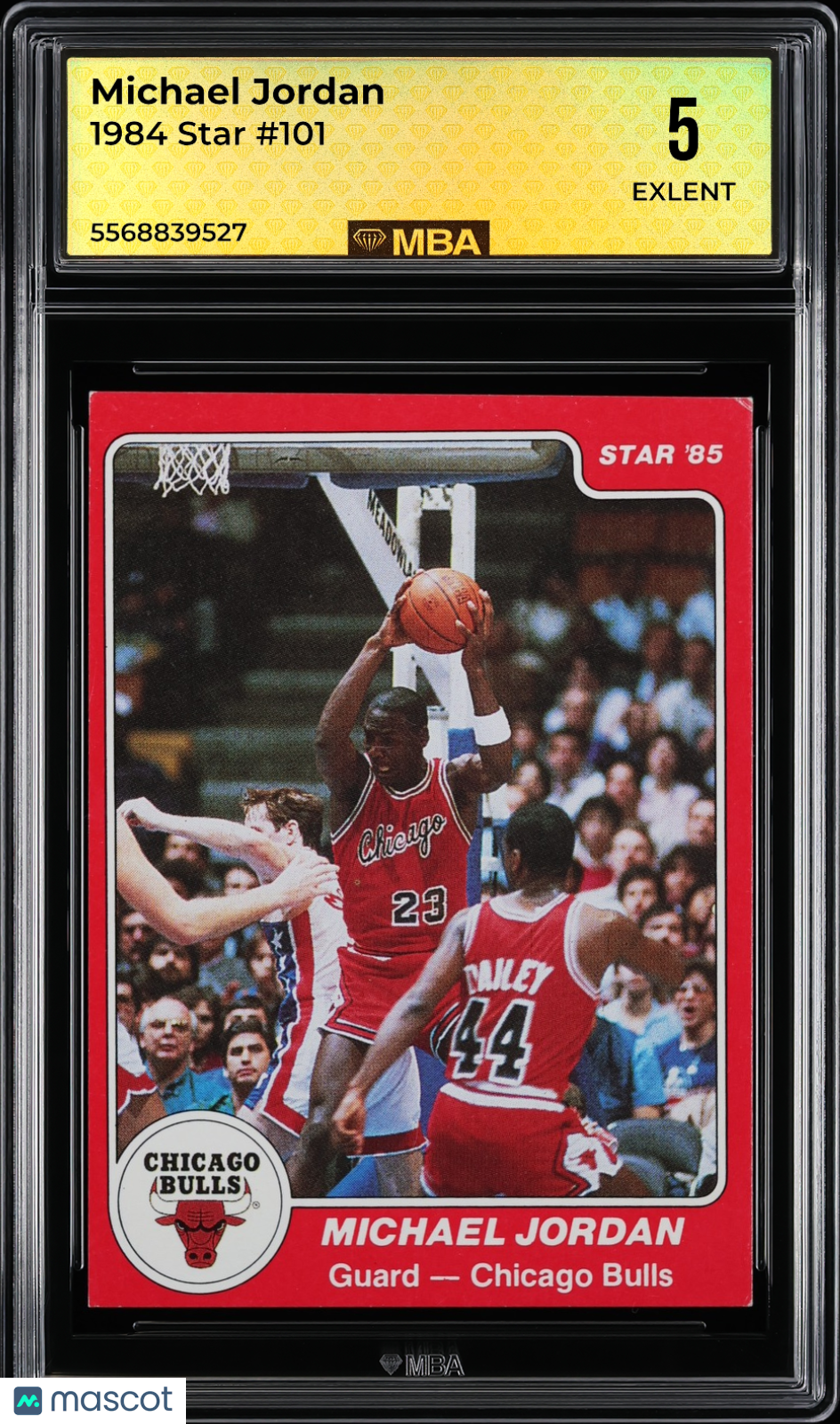 1984 Star Michael Jordan #101 MBA 5 RC