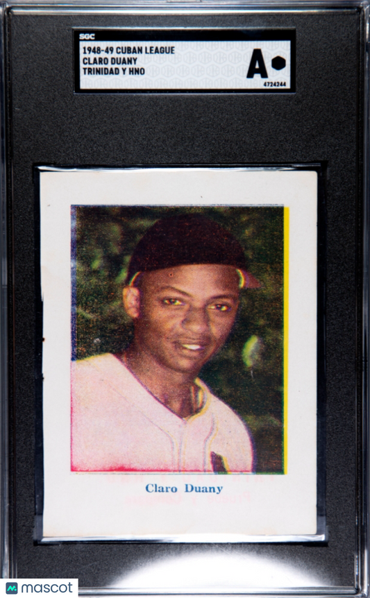 1948 Cuban League Buck Leonard Trinidad Y Hno SGC A