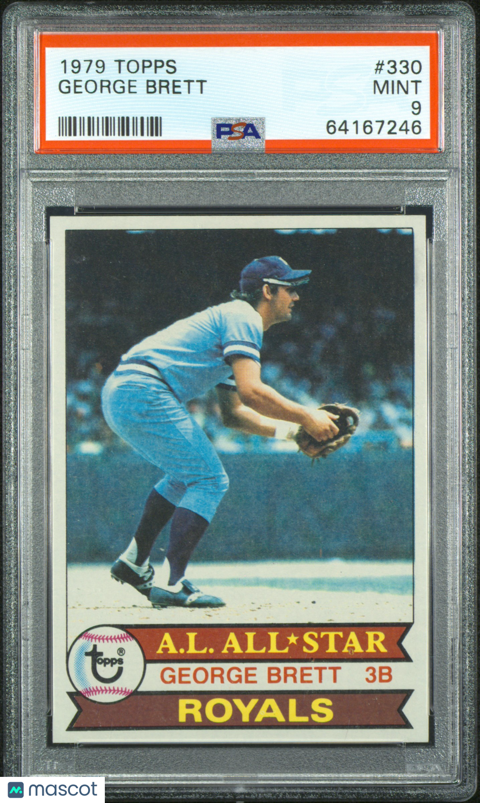 1979 Topps George Brett #330 PSA 9
