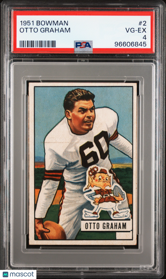 1951 Bowman Otto Graham #2 PSA 4