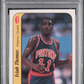 1986 Fleer Sticker Isiah Thomas #10 PSA 9