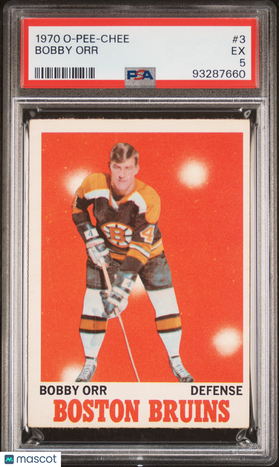 1970 O-Pee-Chee Bobby Orr #3 PSA 5