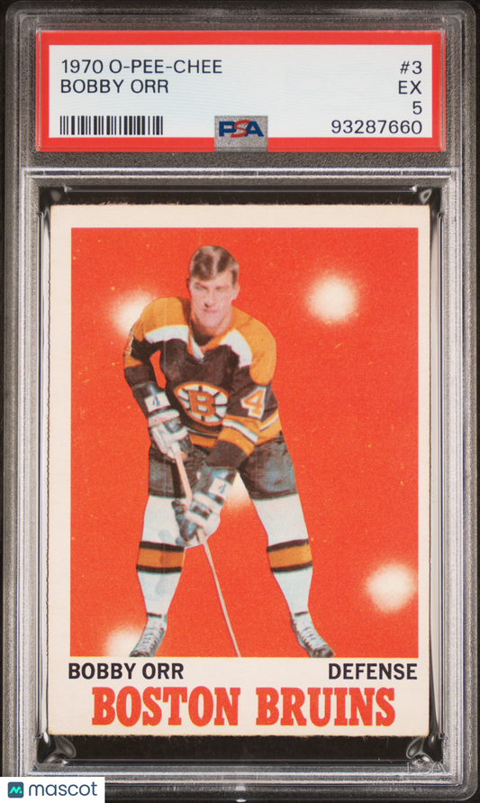1970 O-Pee-Chee Bobby Orr #3 PSA 5