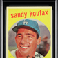 1959 Topps Sandy Koufax #163 MBA 3